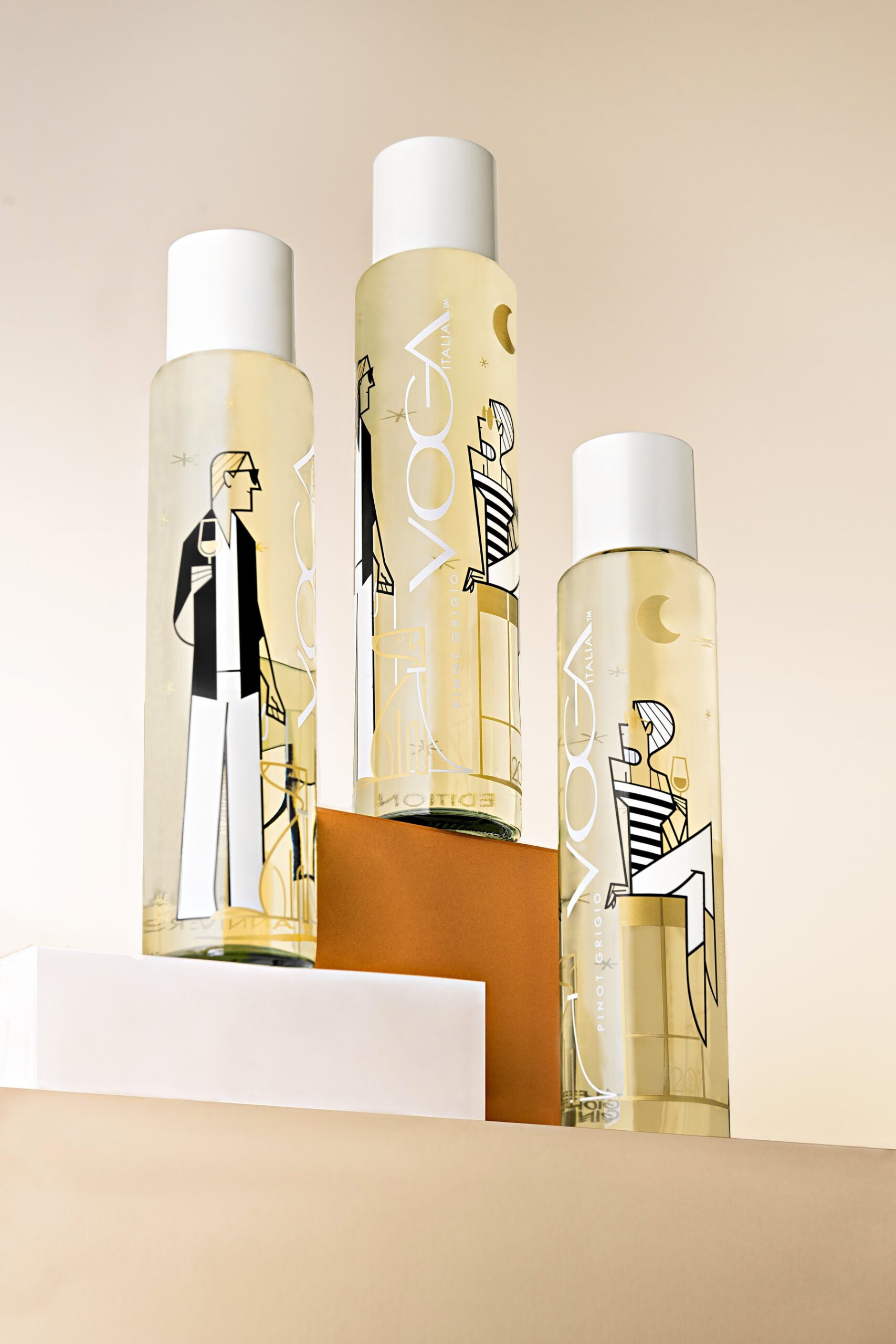 Le tre bottiglie VOGA 20th Anniversary Edition